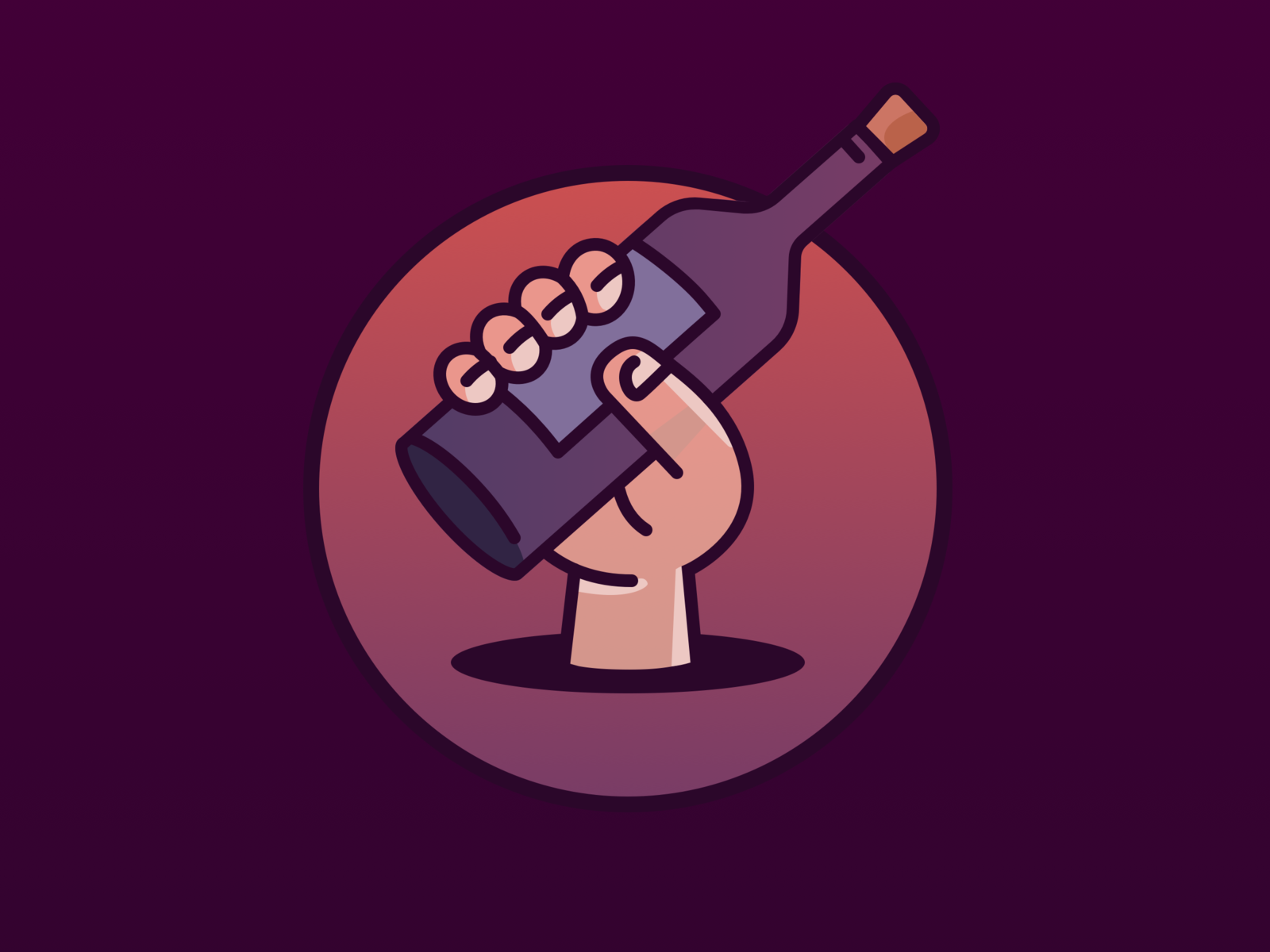 Red Wine Sunday by Antti Kareinen on Dribbble