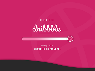 Dribbble Hello