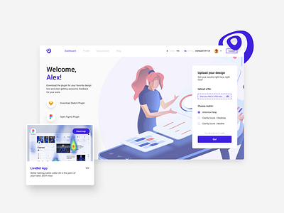 Homepage Design - VisualEyes