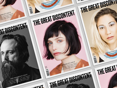 The Great Discontent, Issue 3 cover design magazine tgd the great discontent