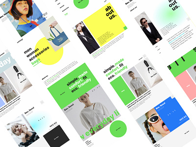 Fashion Store Website Concept design e commerce fashion ui uiux webdesign website