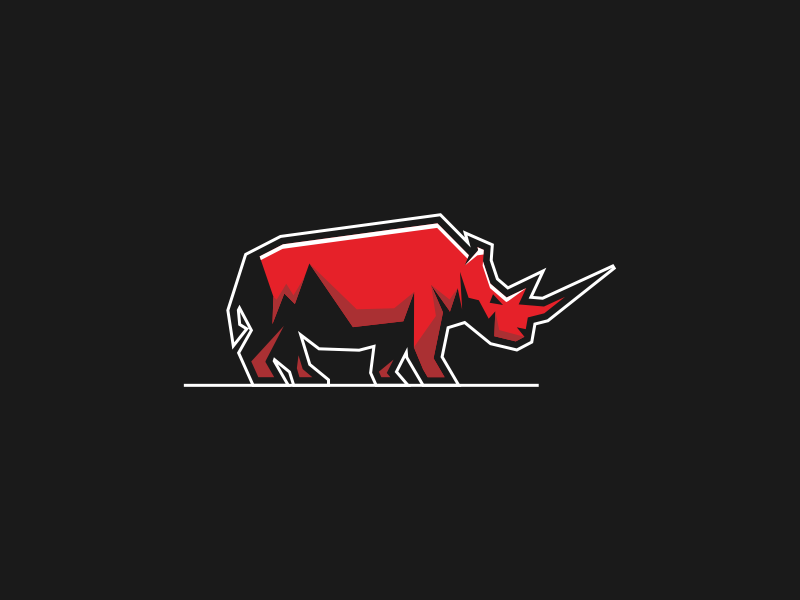 Rhino by Banaspati on Dribbble