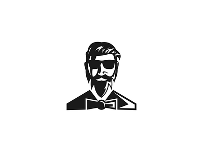 beard art beard fun hipster lineart logo salon simple sport travel