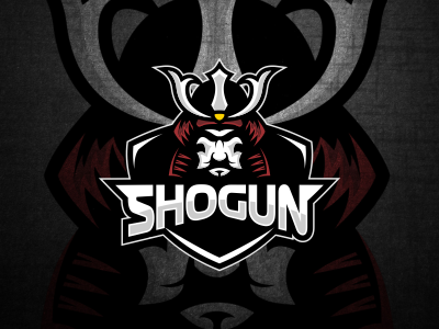 Shogun art fun lineart logo samurai shogun simple sport