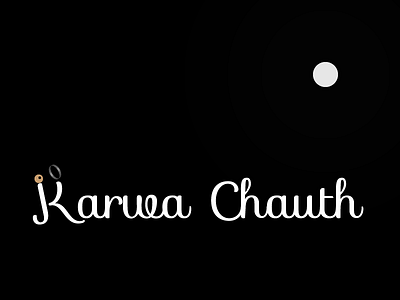 Happy Karwa Chauth art celebrate festival of india illustration illustrator karwa chauth minimalist design vector