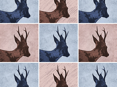 Deer Mosaic