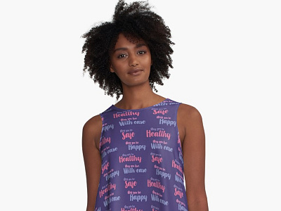 Loving Kindness Meditation clothing design dress mindfulness pattern typography art