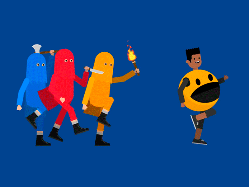 Pacman in Halloween