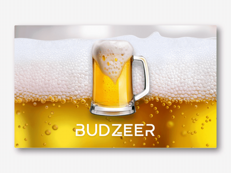 Beer Landing Page after effect animation beer budzeer illustrator inspiration landing page parallax photoshop web design