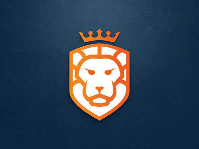 Lion animal branding design icon identity king lion logo mark