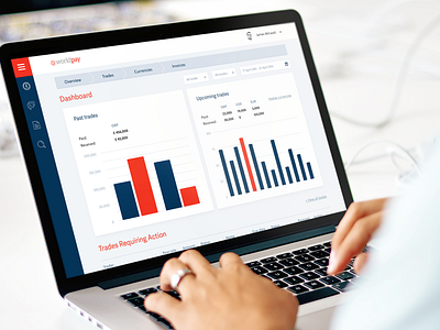 Financial Dashboard Mockup