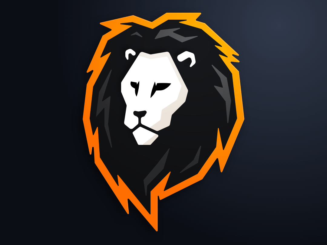 Make modern lion esport mascot logo design by Swerd_dela | Fiverr