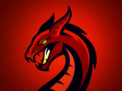 Dragon 2 design dragon graphic logo