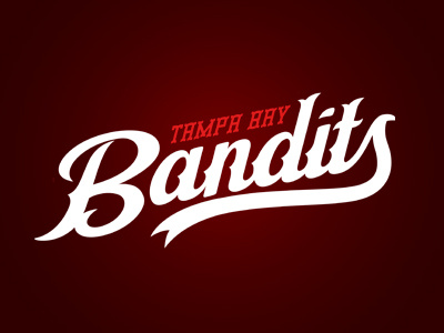 Tampa Bay Bandits a11fl bandits design graphic logo tampabay