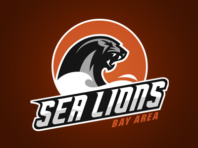 Bay Area Sea Lions a11fl bayarea design graphic logo sea lions