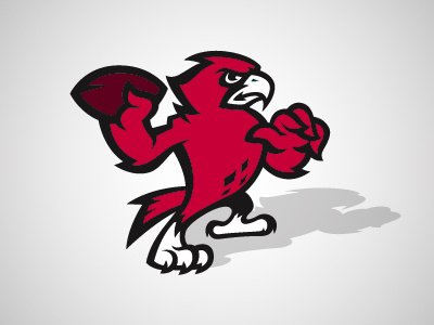 Falcon mascot design falcon football graphic logo mascot