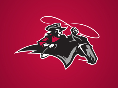 Cowboy cowboy design graphic horse logo