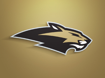Cougar cougar design graphic logo