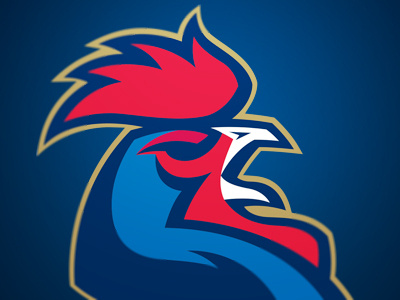 Coq coq design france graphic logo logo sport rooster