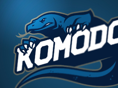 Komodo design dragon graphic komodo logo logo sport