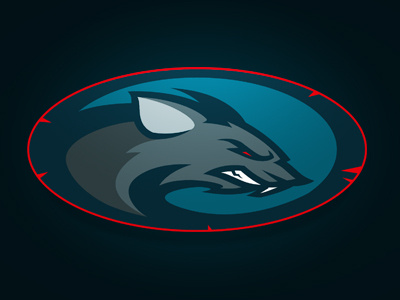 Rat graphic logo logodesign logosport rat rats sport