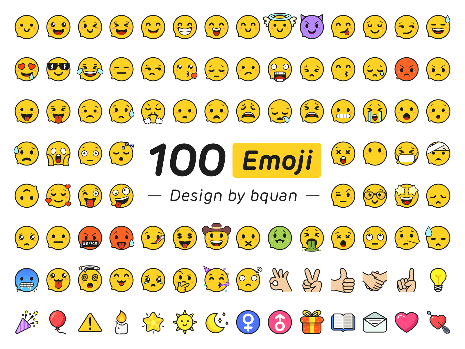 100 emoji