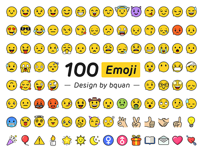 100 Emoji Design