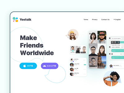 Yeetalk Web Design