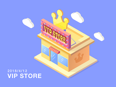 Store isometric