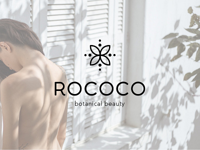 Rococo Botanicals brand identity branding logo logo design