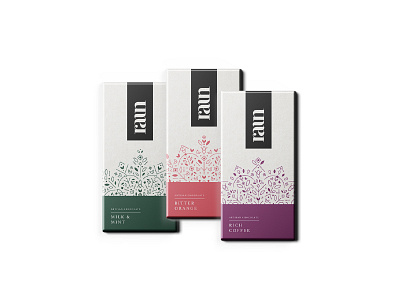 Rain Chocolate Packaging