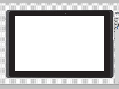 Android Tablet - free AI and PSD ai android psd tablet ux vector
