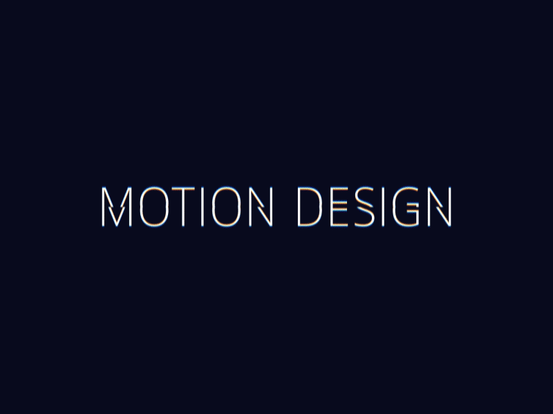 Word division 2d after effects animation blur design motion motion design words