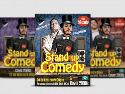 flyer stand up comedy