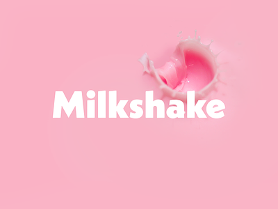Milkshake - Branding branding google home logo type voice user interface vui