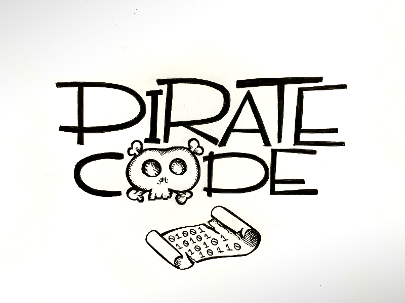Pirate Code Hand Type by Shelby Hutchison on Dribbble