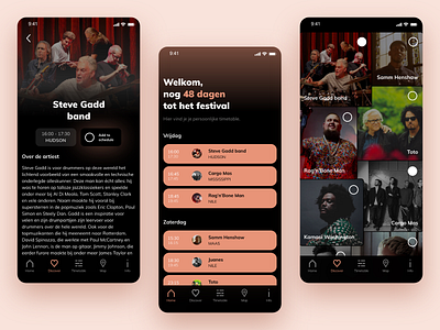 North Sea Jazz app concept