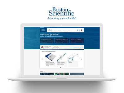 Boston Scientific E-Commerce Site e comerce ux designer