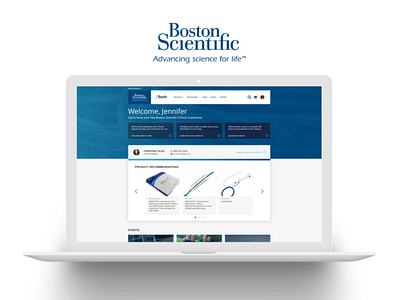 Boston Scientific E-Commerce Site