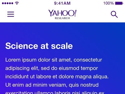 17 10 Yahoo Research Homepage Mobile