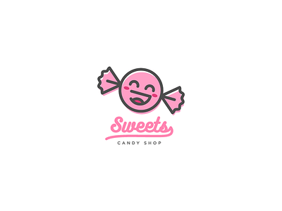 Thirty Logos #11 - Sweets (Candy Store) brand branding candy challenge design graphic logo logofolio logos store sweets thirty
