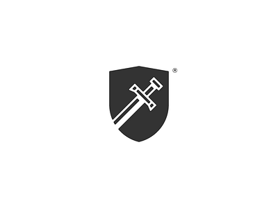 Thirty Logos #12 - Sword & Shield (Security Software)