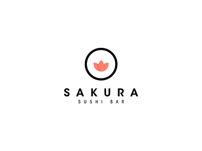 Thirty Logos #18 - Sakura (Sushi Bar) brand branding challenge design graphic logo logofolio logos thirty