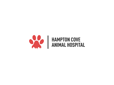 Thirty Logos #19 - Hampton Cove (Animal Hospital) by Mirko Visi on Dribbble