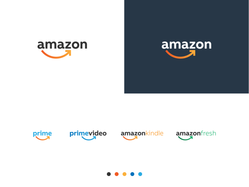 Rebranding: Amazon by Mirko Visi on Dribbble