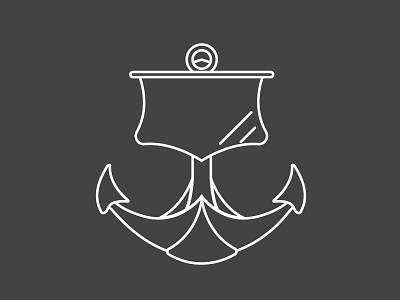 Anchor-sail logo anchor logo sail