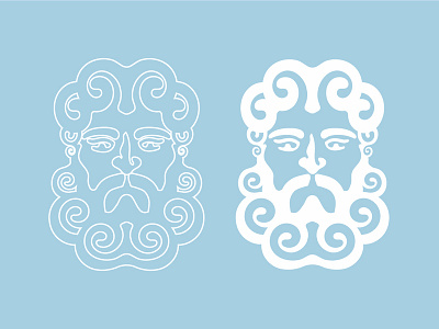 Zeus illustration logo zeus