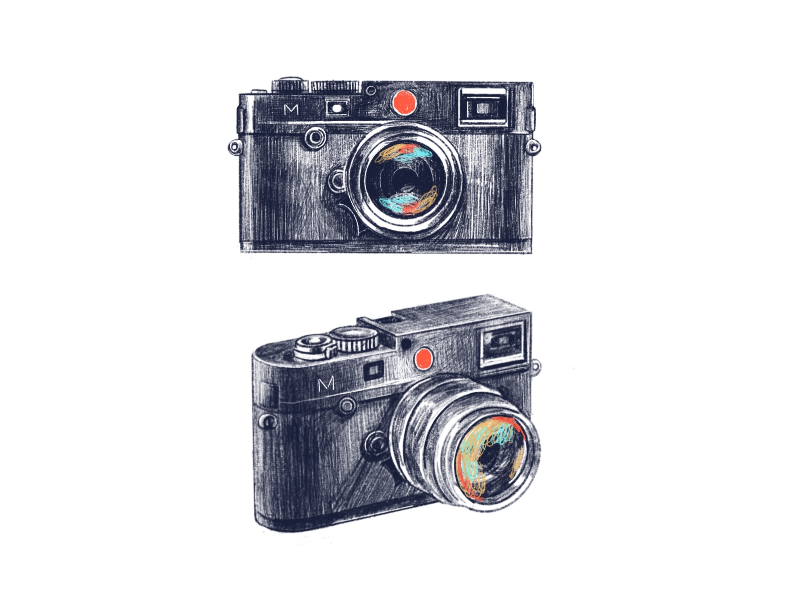 Camera Spot Illustration by Anna Stenger on Dribbble