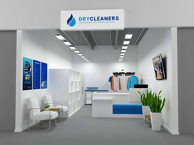 Dry Cleaners Reception