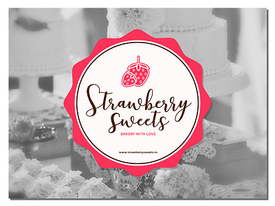 Sweets Bakery Logo bakery design logo love typeface
